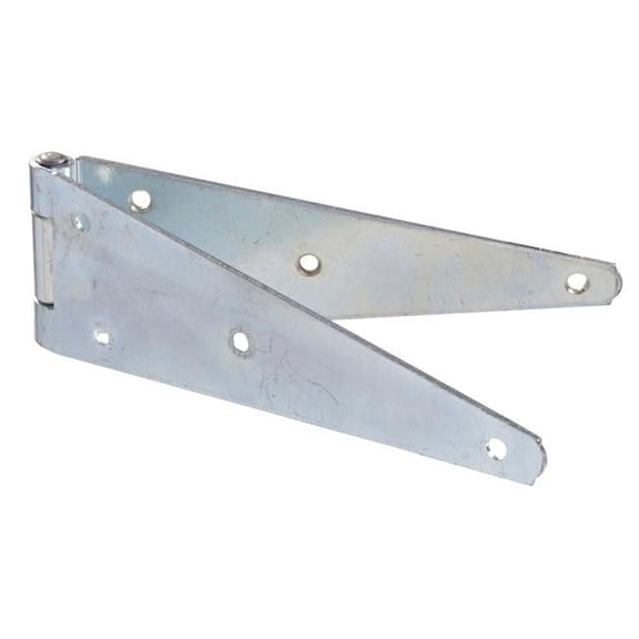Hillman Group 851650 Flagged - Heavy Strap Hinge, Zinc - 10 in. - Pack of 5