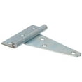 thumbnail image 1 of Hillman Group 851674 Flagged - Heavy T- Hinge, Zinc - 6 in. - Pack of 5, 1 of 1