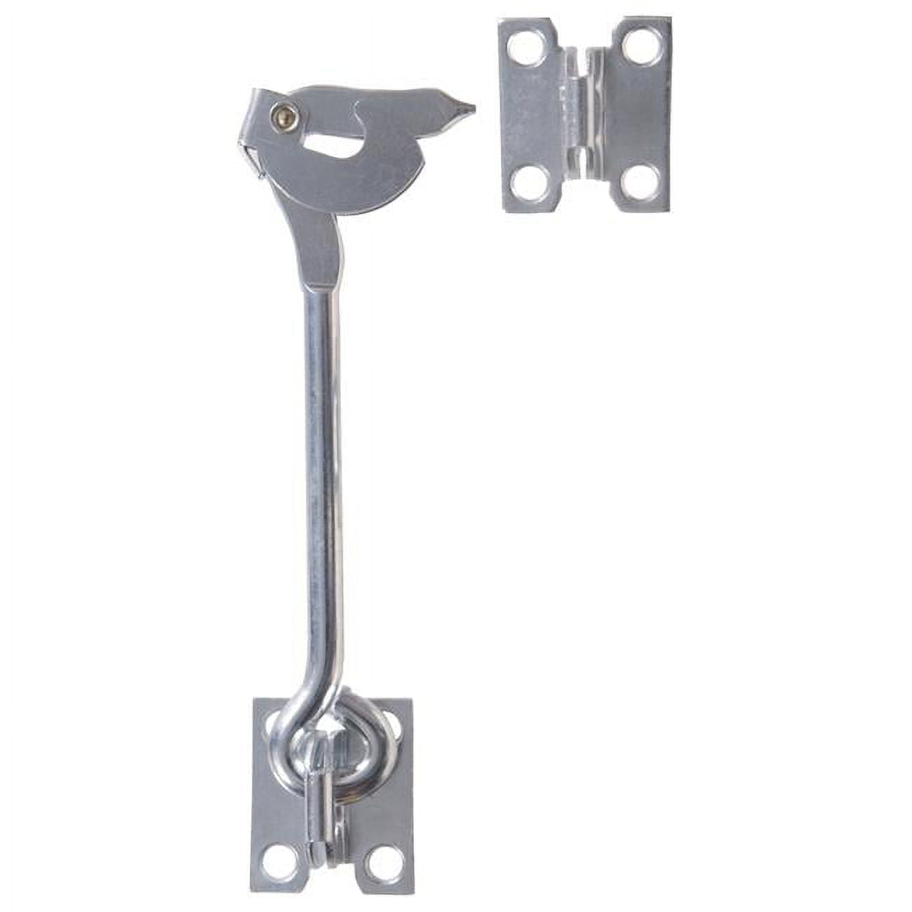 Le Groupe Hillman 852769 1 Laiton Massif Gate Crochets Et Yeux – Finition Laiton Brillant 2-pack, 852769