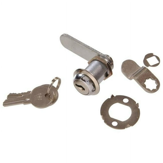Hillman Group 852233 Carded - Zinc Utility Lock, 0.25 in.