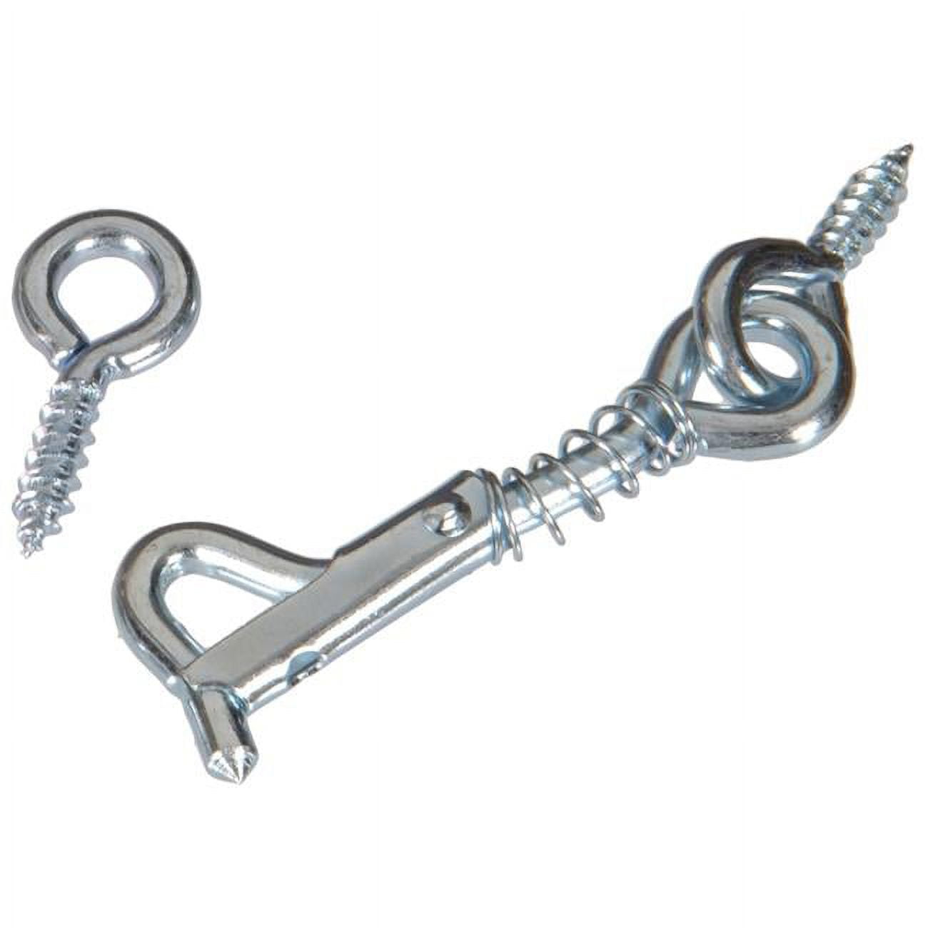 Hillman Group 852773 Carded Zinc Gate Safety Hook Eye Latches 2 in. Walmart