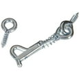 thumbnail image 1 of Hillman Group 852773 Carded - Zinc Gate Safety Hook & Eye Latches, 2 in., 1 of 2