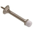thumbnail image 1 of Hillman Group 852934 Brass Plated - Rigid Door Stop, Satin Nickel - 3 in., 1 of 2