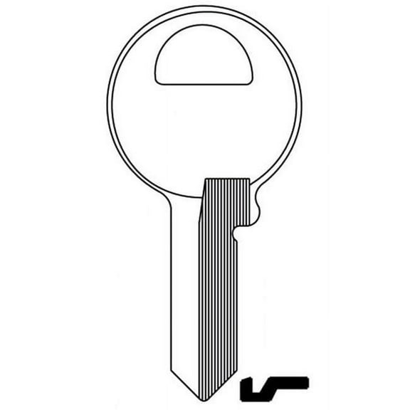 Hillman Group M110PK 85154 Master Key Blank - 10 Count - Pack of 10