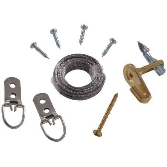 Hillman Hanger Mega Hook Kit 100 Lb Card