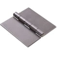 thumbnail image 1 of Hillman Hardware Essentials 852631 Weldable Square Corner Steel Hinges 4.5-Inch, 1 of 1