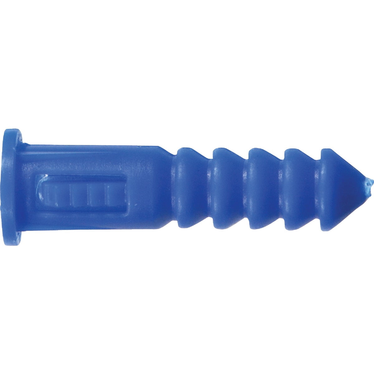 Hillman 0.164 in. Dia. x 1-1/4 in. L Plastic Round Head Ribbed Anchor 100 pk