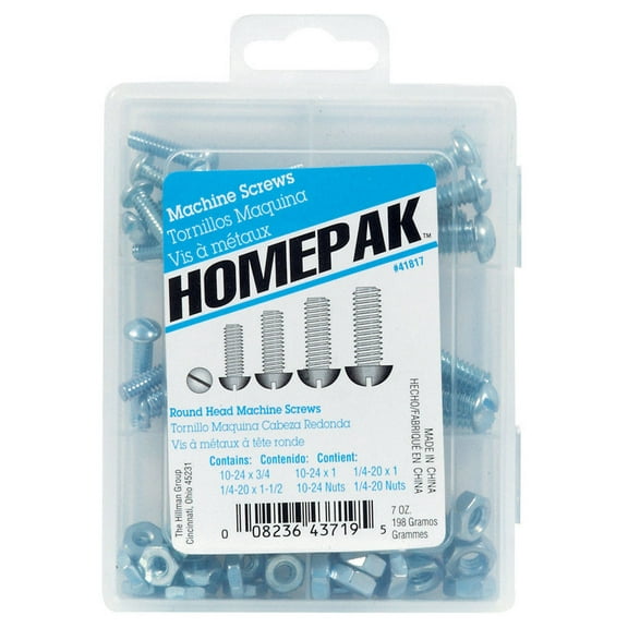 HOMEPAK 41817 Machine Screw Kits