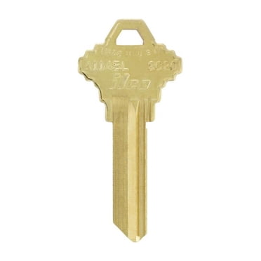 Hillman 86753 Brass Nickel #1646R Universal Single Sided Blank Key (Pack Of 10)