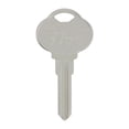 thumbnail image 1 of Hillman 5935234 KeyKrafter Automotive Silver Universal Key Blank - 187 CLB1 Double Sided for Club Steering Wheel, Pack of 4, 1 of 1