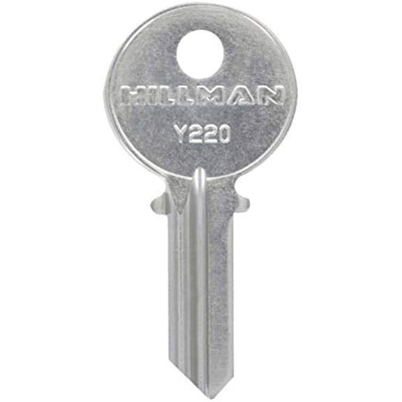 Hillman 5935267 KeyKrafter House & Office Universal Key Blank 182 Y220 Single Sided - Pack of 4