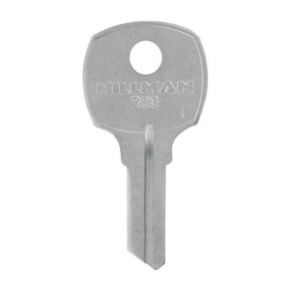 Hillman 5007061 House & Office Universal Key Blank for 2005 RO3 Single Sided - Case of 4