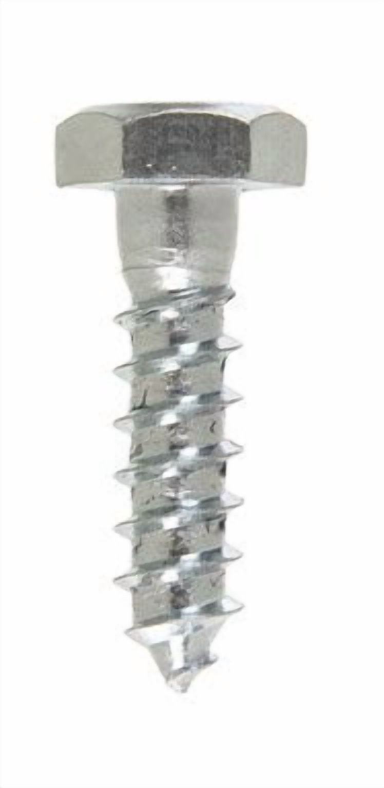 Hillman Lag Screw 1/4 " X 1 " Grade 2 Hex Head