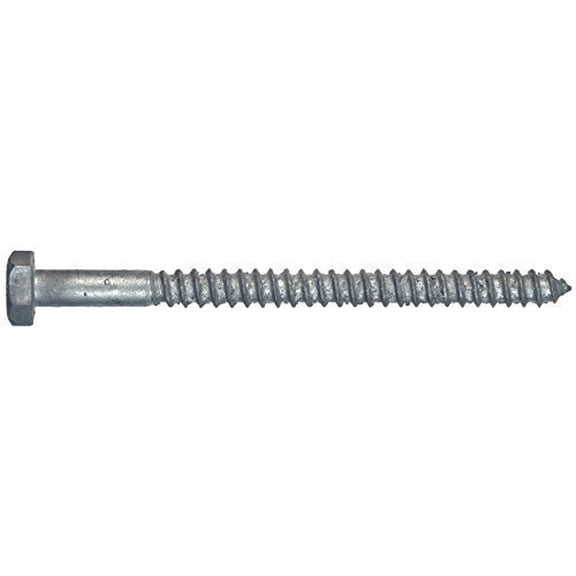 Hillman Lag Screws 1/4 " X 1-1/2 " Hot Dip Galvanized Hex Head