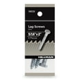 thumbnail image 1 of Hillman Lag Screws, 5/16" x 2", Steel, Zinc, Interior Screws, Hex Drive, Silver, 3 pack, 1 of 9