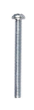 Hillman Machine Screws 1-3/4 " Zinc Combination/Phillips/Slotted Round Head Box 100