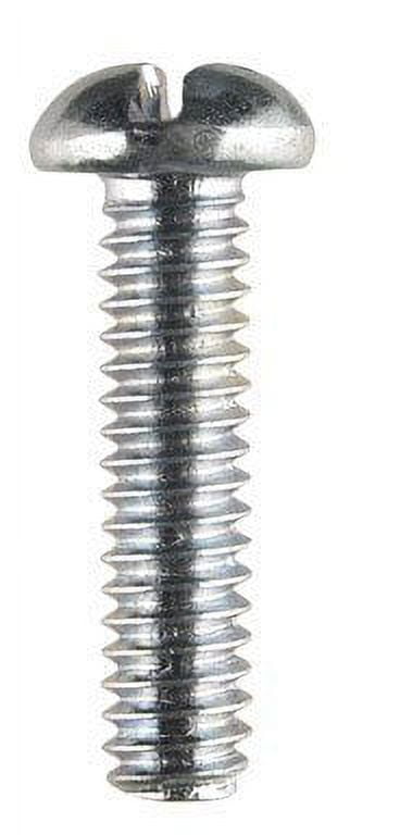 Hillman Machine Screws 1/4 " - 20 X 1 " Zinc Combination/Phillips/Slotted Round Head Box 100