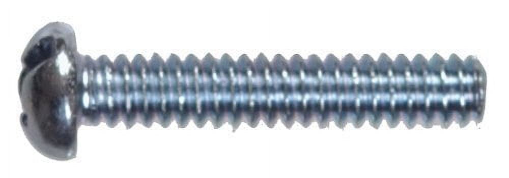 Hillman Machine Screws No. 10 - 24 X 2-1/2 " Zinc Combination/Phillips/Slotted Round Head Box 100