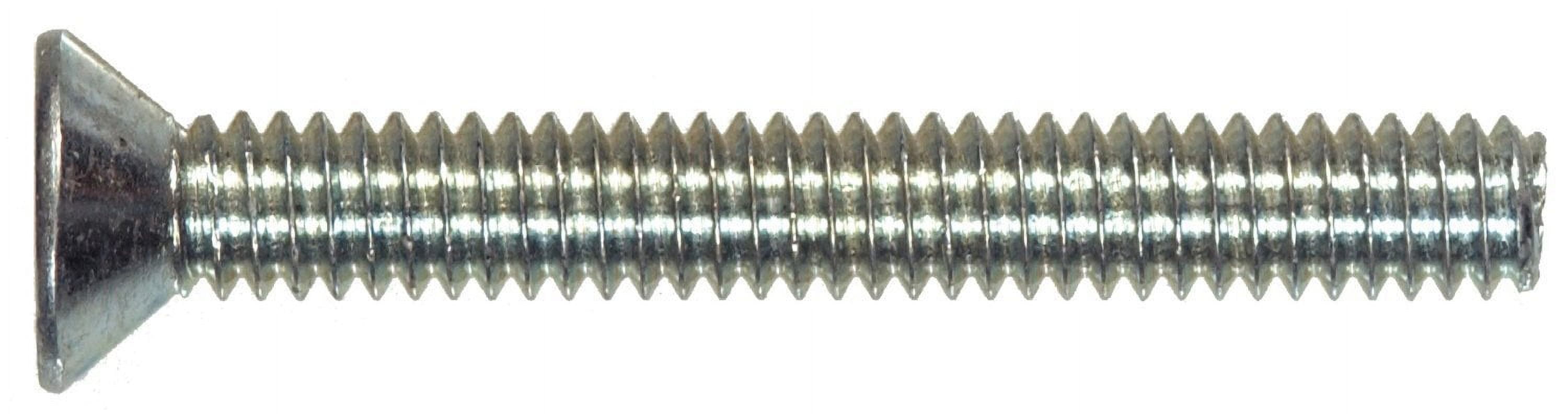 Hillman Machine Screws No. 8 - 32 X 2 " Phillips Flat Head Box 100