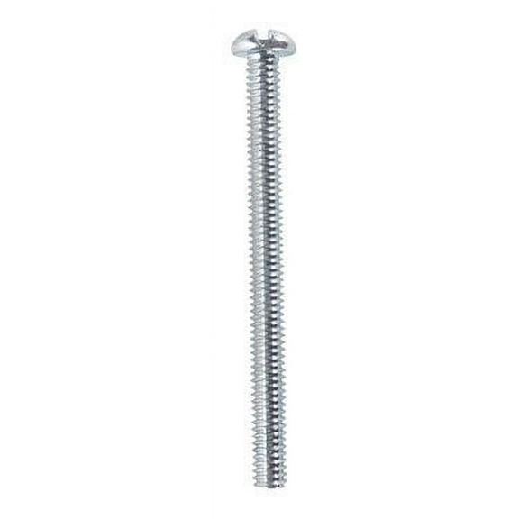 Hillman Machine Screws No. 8 - 32 X 2 " Zinc Combination/Phillips/Slotted Round Head Box 100