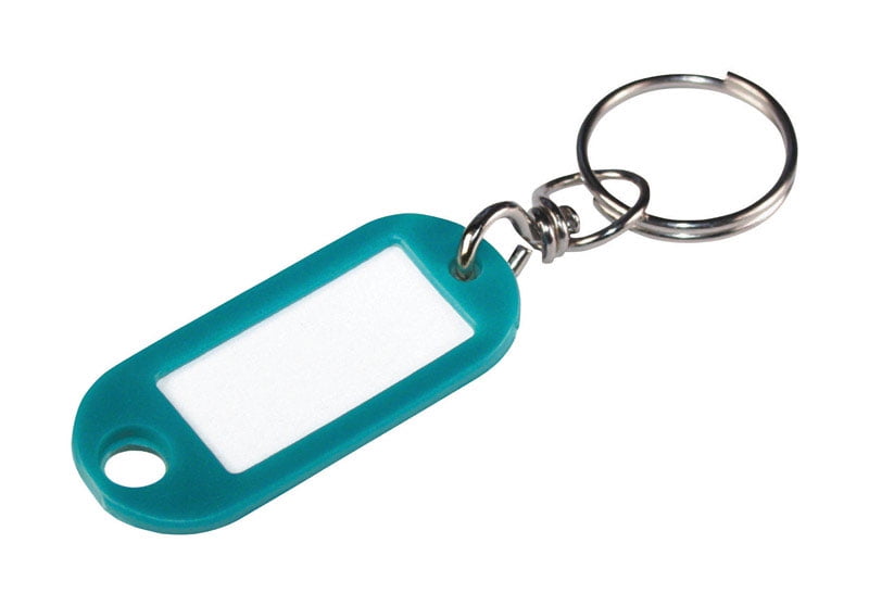 Hillman Flexible Key ID Tags with Swivel, 2 Count