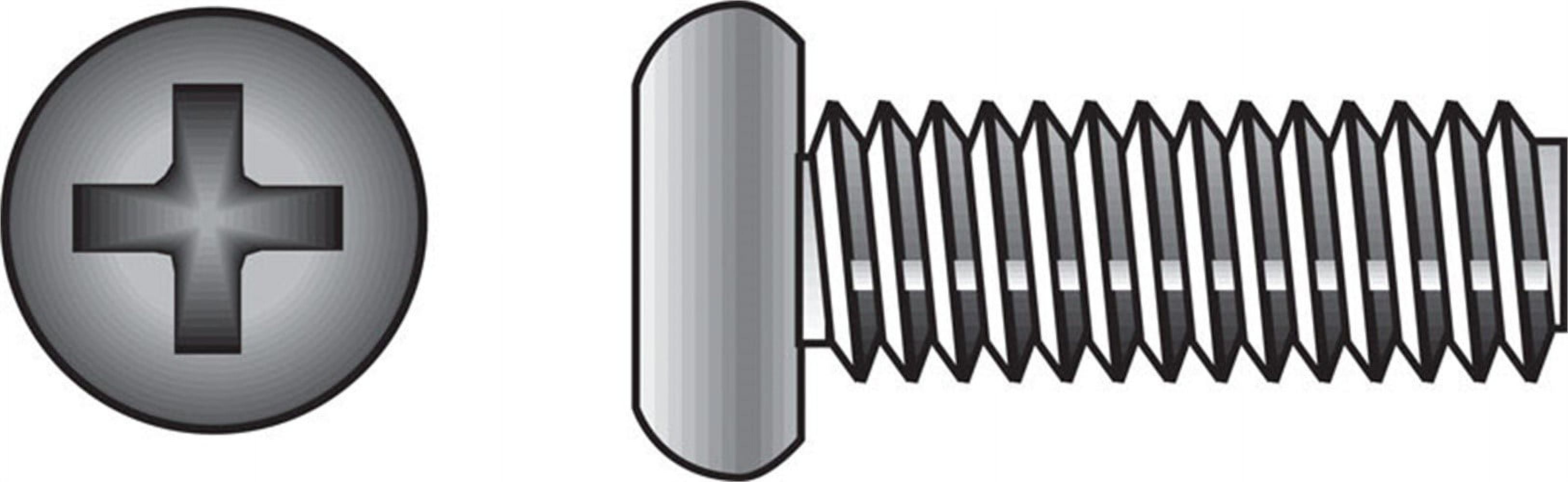 HILLMAN FASTENERS Phillips 100-Pack 1/4x20x1-Inch Machine Screws 828590