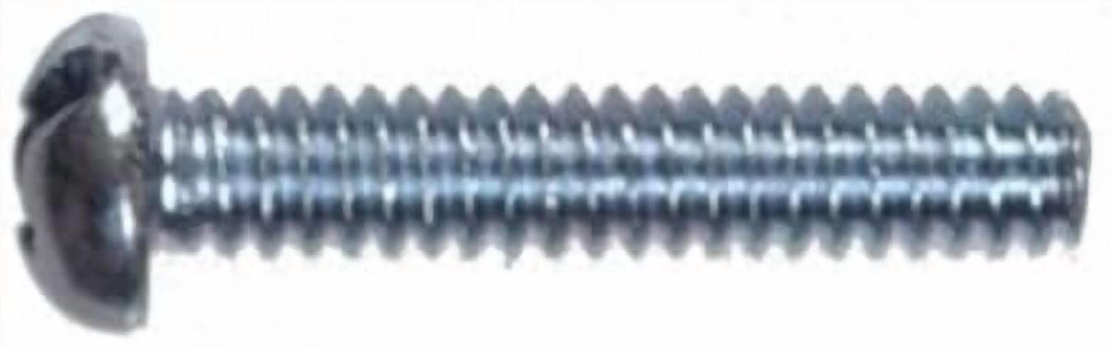 Hillman No. 10-24 in. x 1-1/2 in. L Combination Round Head Zinc-Plated Steel Machine Screws 100 pk