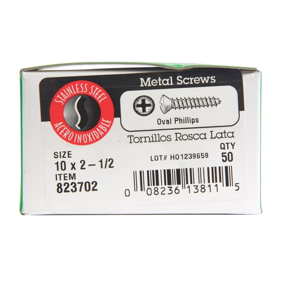 SCRW SM PH OH 10X2.5 B50