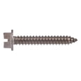 thumbnail image 1 of Hillman  No. 12 x 2 in. Slotted Hex Head Zinc-Plated Stainless Steel Sheet Metal Screws, Pack of 100, 1 of 1
