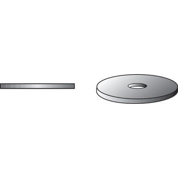 Hillman No. 6 Fender Washer Zinc Plated Steel 100/Box