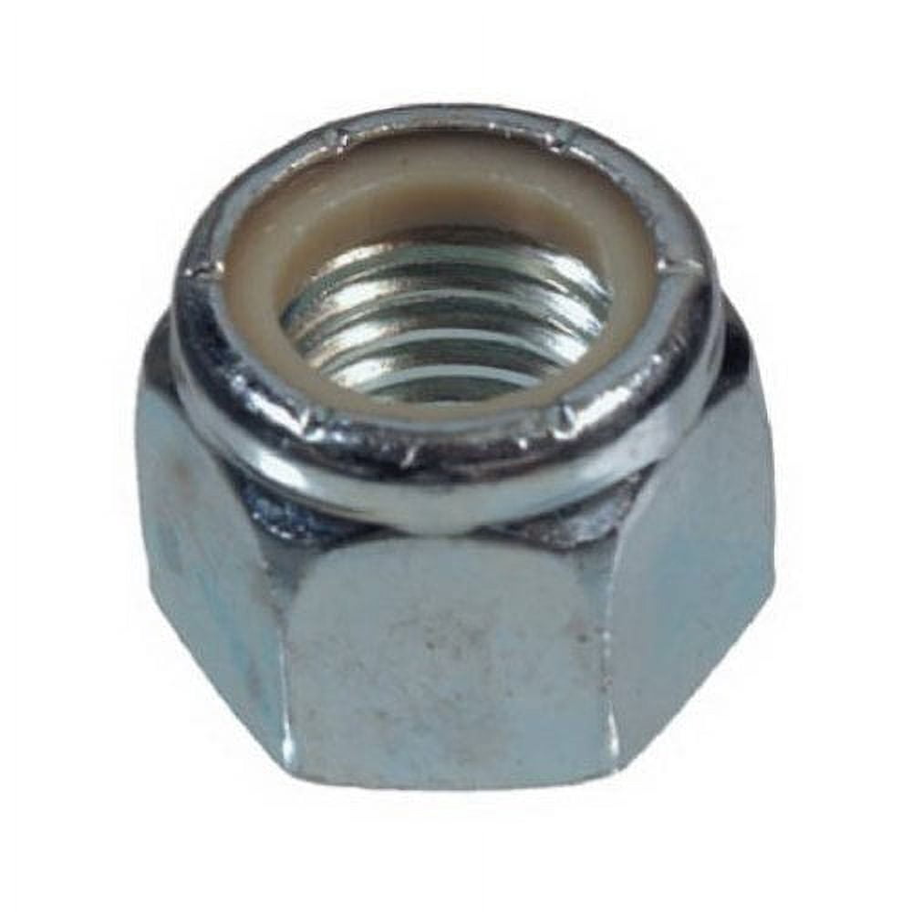 Hillman Nylon Insert Lock Nuts 5/8 " Zinc Coarse Steel 25 / Box
