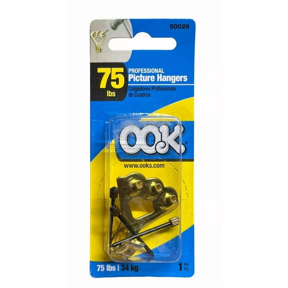 Hillman Ook 75 Lb. Steel Professional Picture Hanger 1 Pk