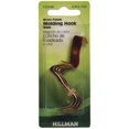 thumbnail image 1 of Hillman Picture Molding Hooks Brass Finish, Wood 1/2"W X 1-1/2" H Card, 1 of 1