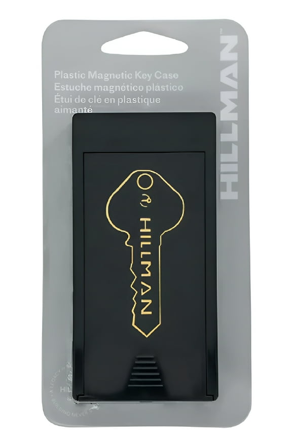 Plastic Magnetic Key Case Black