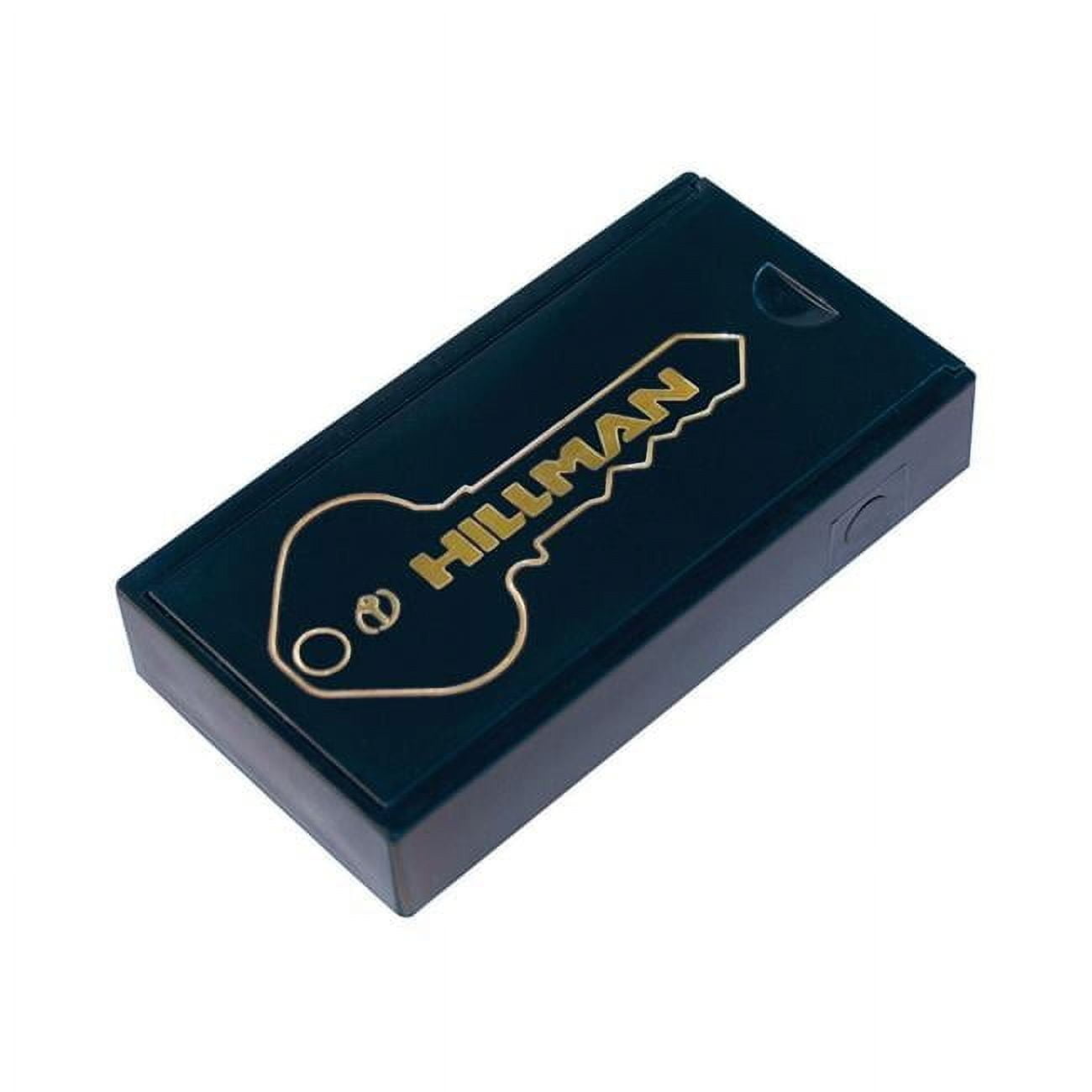 Hillman Metal/Plastic Black Magnetic Box Key Hider Hillman Metal/Plastic Black Magnetic Box Key Hider