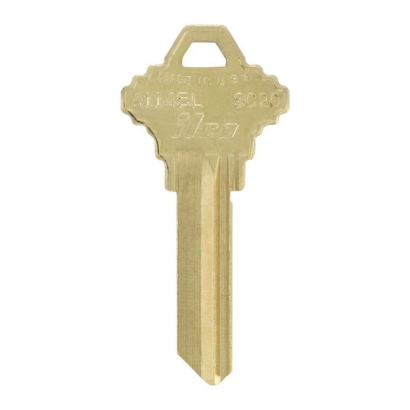 Key Blank,Schlage 6-Pin 10/Bg