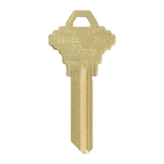 Key Blank,Schlage 6-Pin 10/Bg