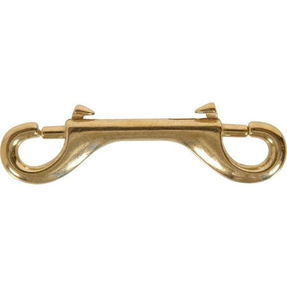 Hillman Solid Brass Double Ended Bolt Snap, 4-1/8 in.