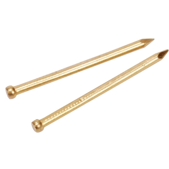 Hillman Solid Brass Wire Brad Nails, 3/4" x 18GA, 2 oz, 123743