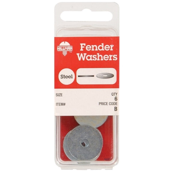 Fender Washer 1/4 X 1 Pack of 10