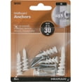 thumbnail image 1 of Hillman Steel Wallboard Anchors with Screws (#6) - 8 Sets, 1 of 5