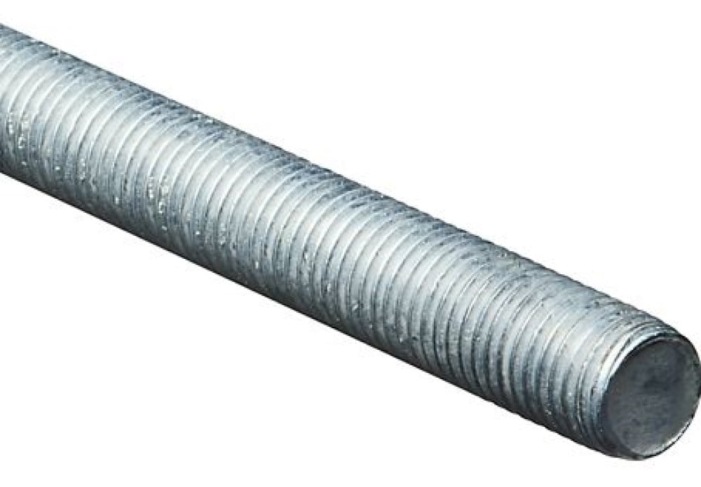 Hillman SteelWorks 11045 7/8"-11 x 36" Steel Threaded Rod, Zinc Plated