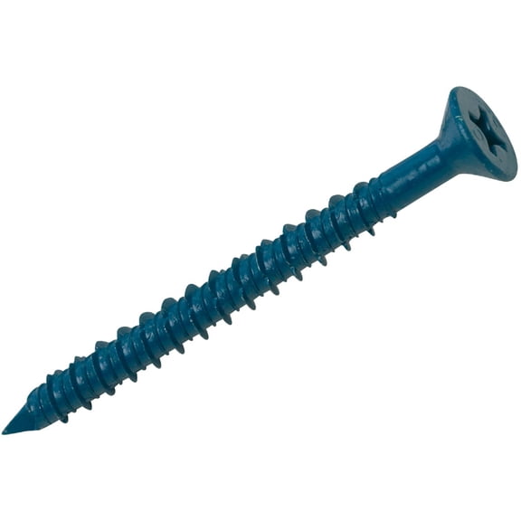 Hillman Tapper Masonry Fastener 1/4 " X 1-3/4 " Flat Head Phillips 100/Box — Home & Garage Storage, Stackable Design