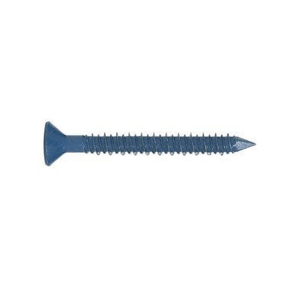 Hillman Tapper Masonry Fastener 1/4 " X 2-1/4 " Flat Head Phillips 100/Box — Home & Garage Storage, Stackable Design