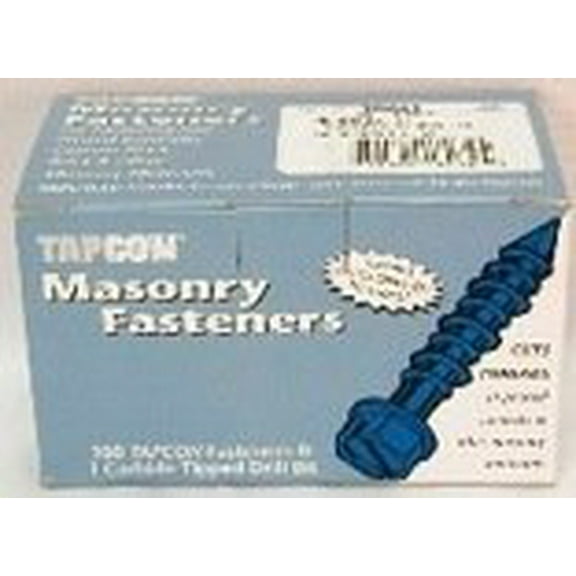 Hillman Tapper Masonry Fastener 3/16 " X 2-1/4 " Flat Head Phillips 100/Box