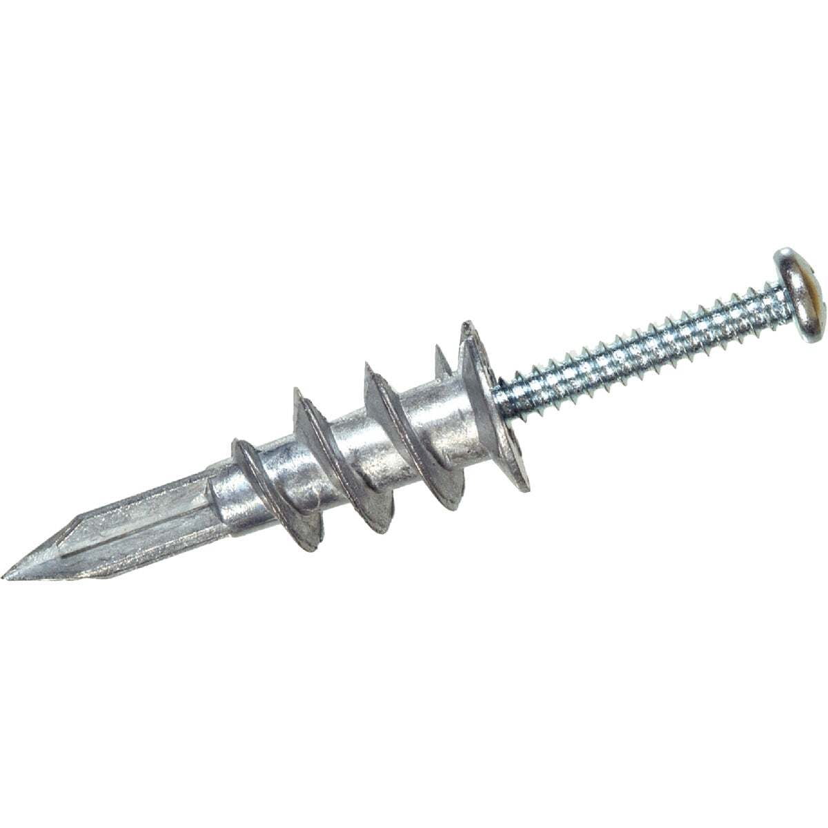 Hillman Wallboard Zinc Anchor Kit - Screw-In Zinc Anchor - 1-1/4" x .164"