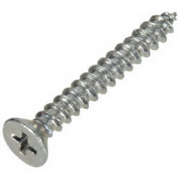 Hillman The Fastener Center Phillips Flat Head Stainless Steel Sheet Metal Screw 100 PC