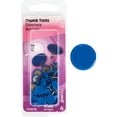 thumbnail image 1 of Hillman Thumb Tacks 5/16" Blue Carded, 1 of 1