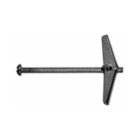 Hillman 3/16 in. Dia. x 4 in. L Round Steel Toggle Bolt 2 pk