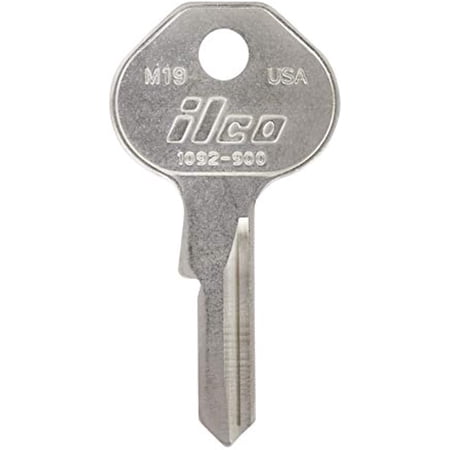 Hillman Traditional Key Padlock Universal Key Blank Single